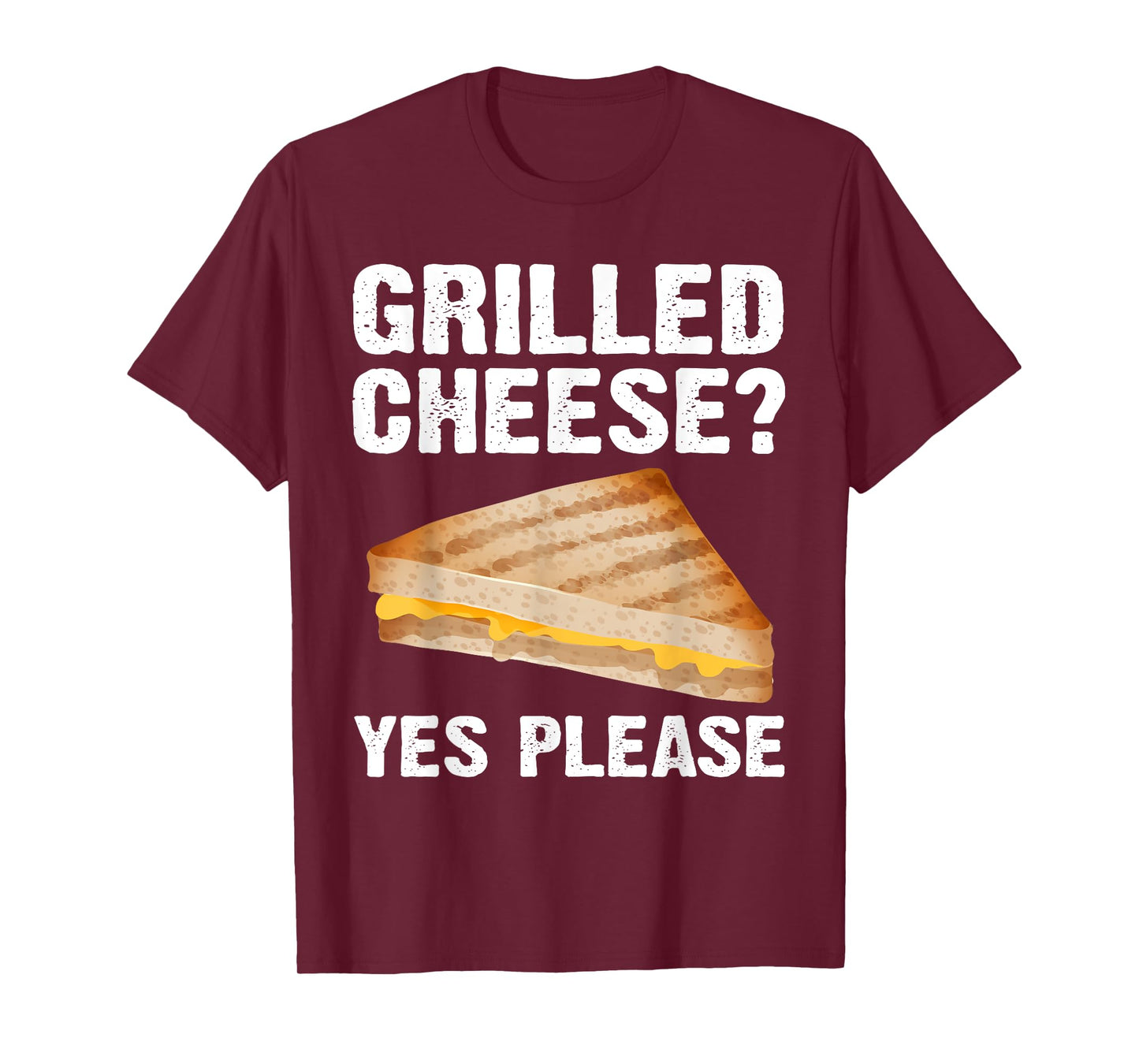 Cool Grilled Cheese Art For Men Women Grilled Cheese Lover T-Shirt