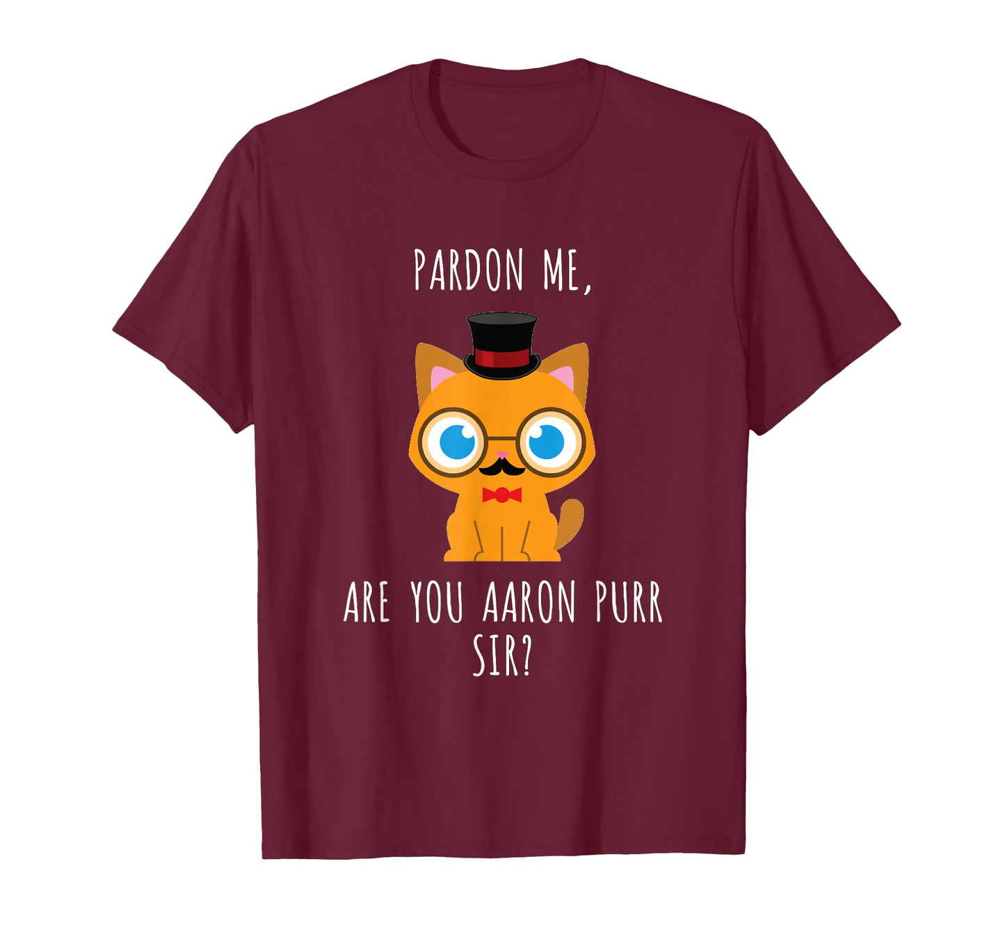 Hamilton Cat T-shirt Funny Tee for Men Women Kids Gift T-Shirt
