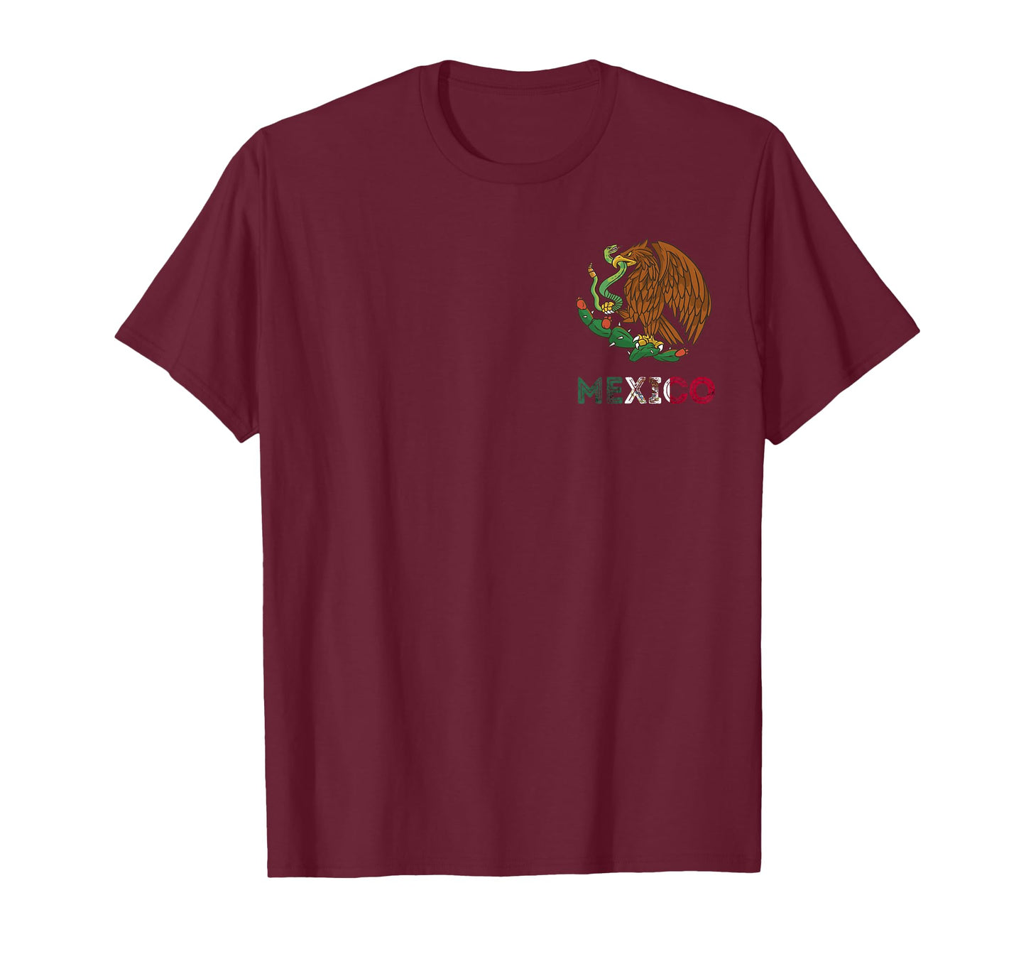 Mexico Eagle Emblem Mexican Flag Mexican Pride Cinco De Mayo T-Shirt