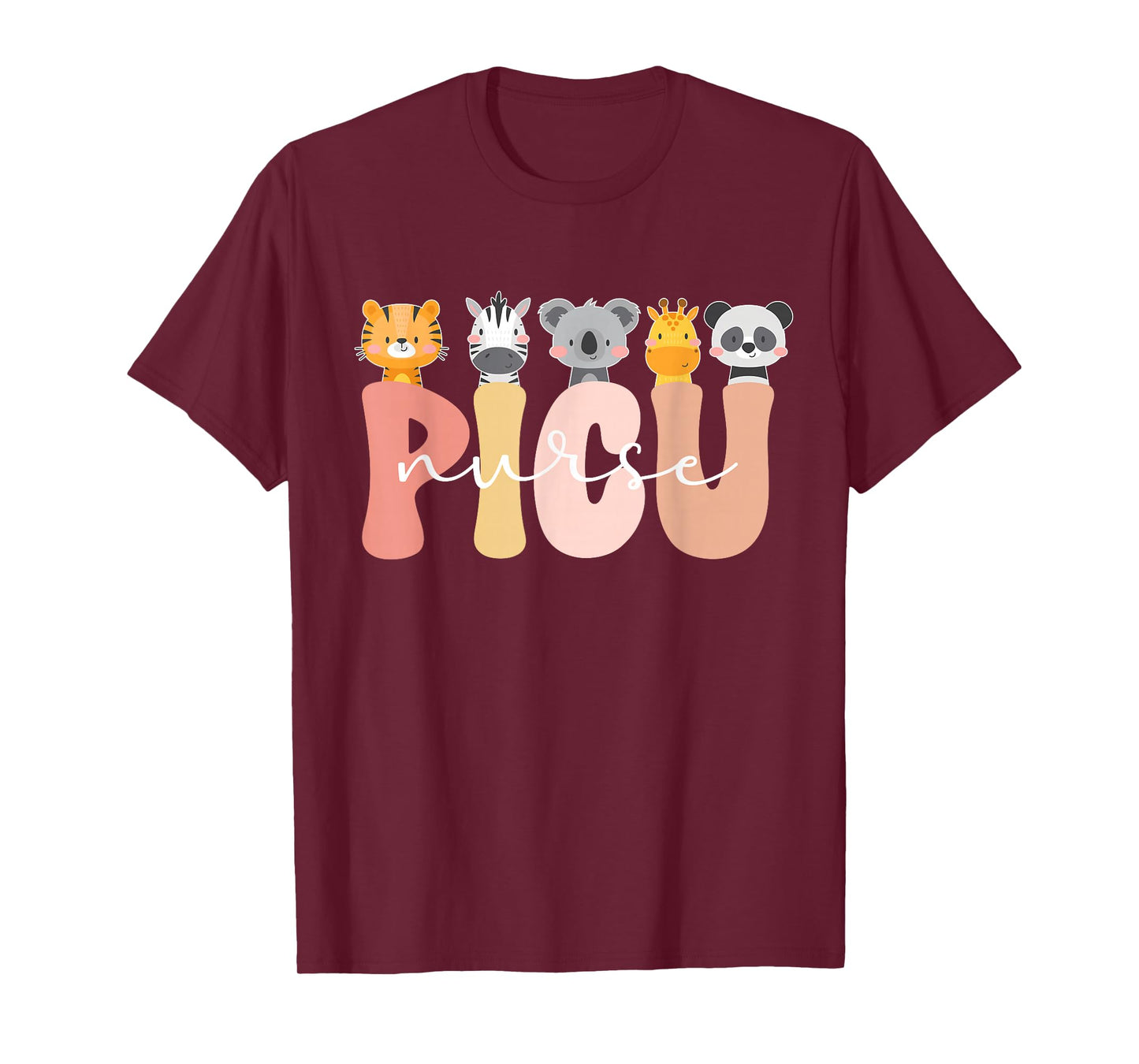 Cute PICU Nurse Pediatric Intensive Care Unit T-Shirt