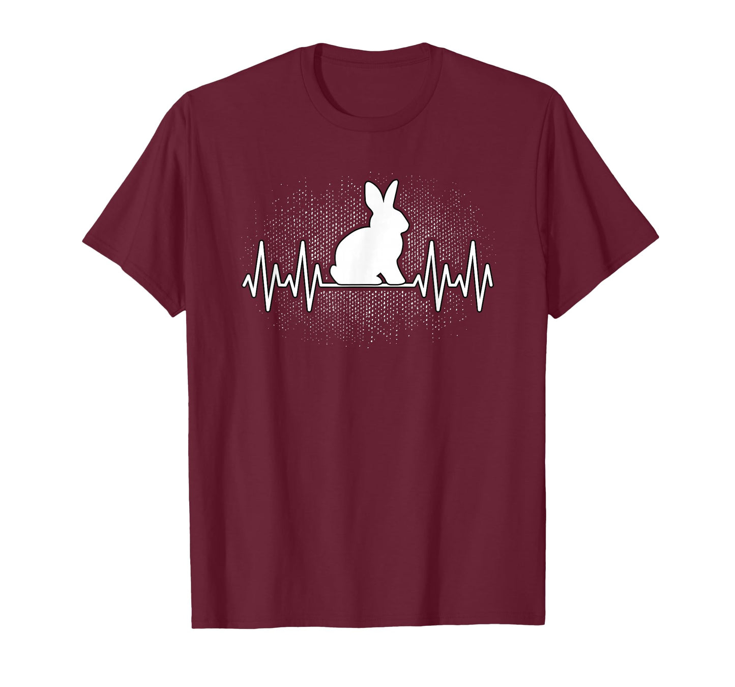Bunny Heartbeat Funny Rabbit Men Women Kids T-Shirt