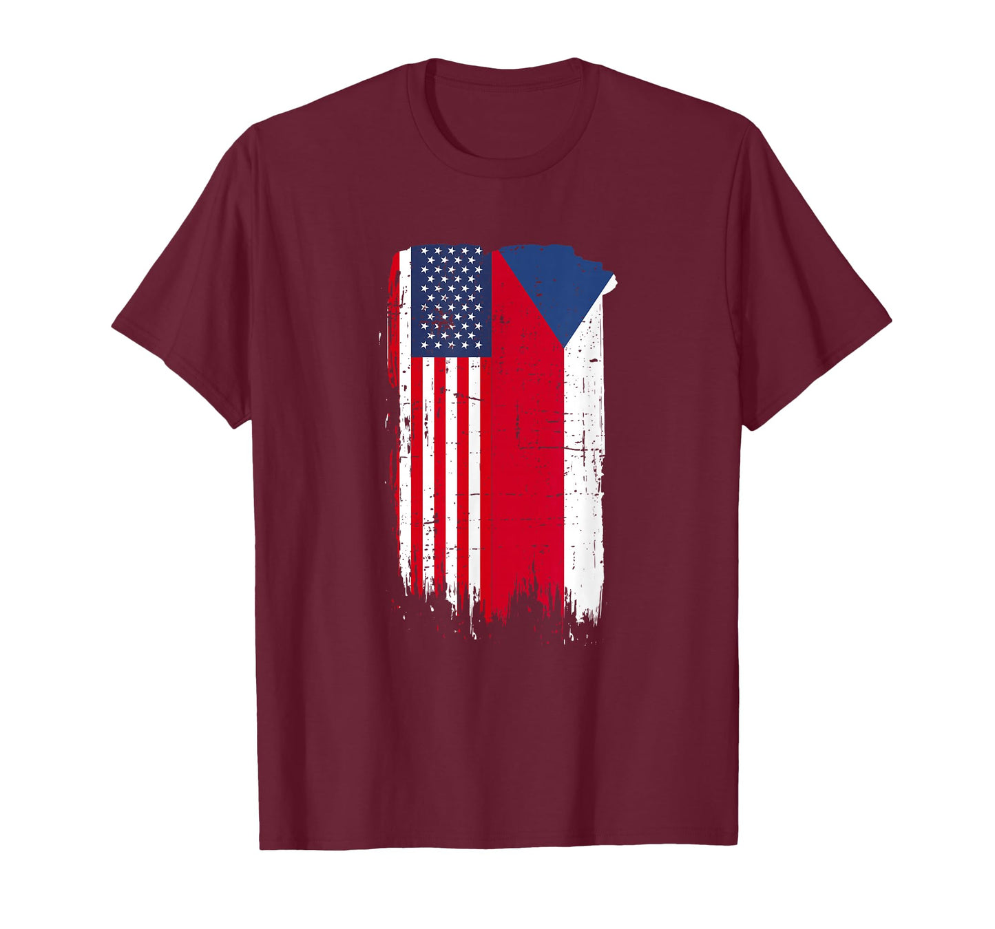 Czech Republic Flag - Czech American T-Shirt