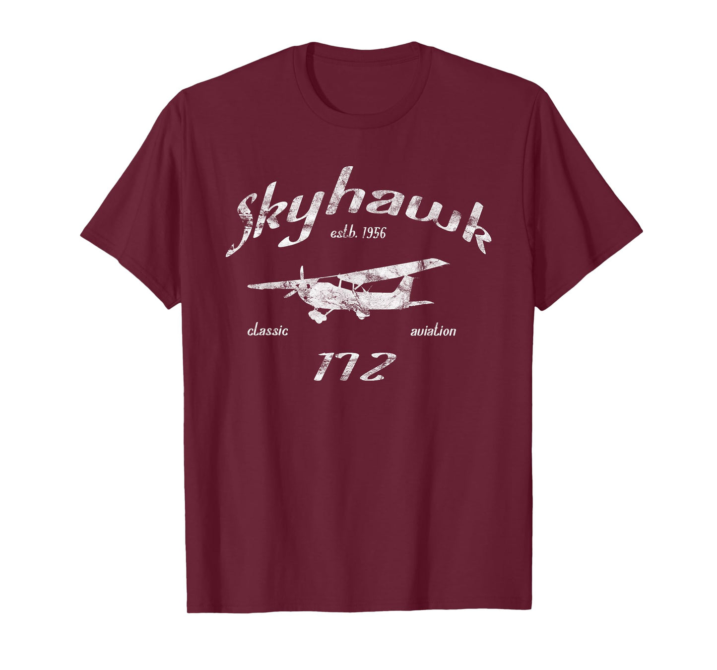 172 Skyhawk Airplane Classic Vintage Aviation Private Pilot T-Shirt