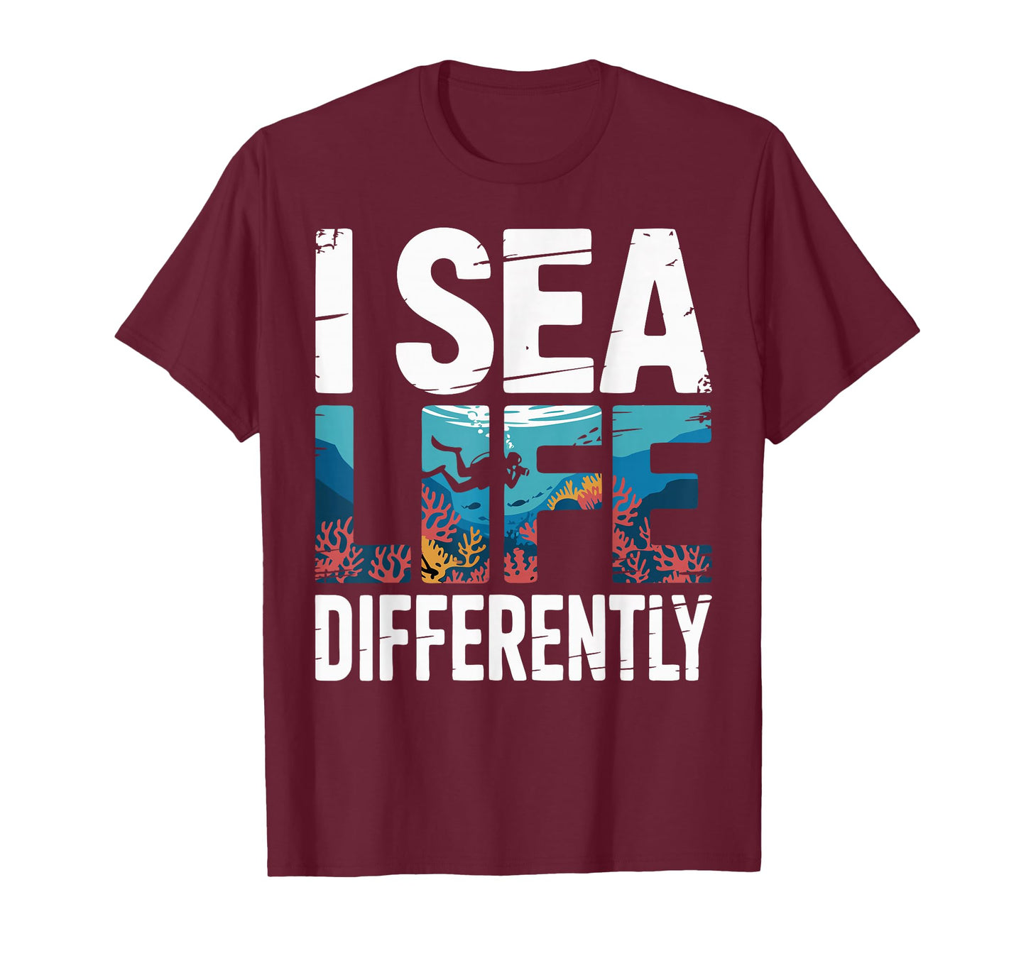 Underwater Photographer Sea Life Diver Photography T-Shirt