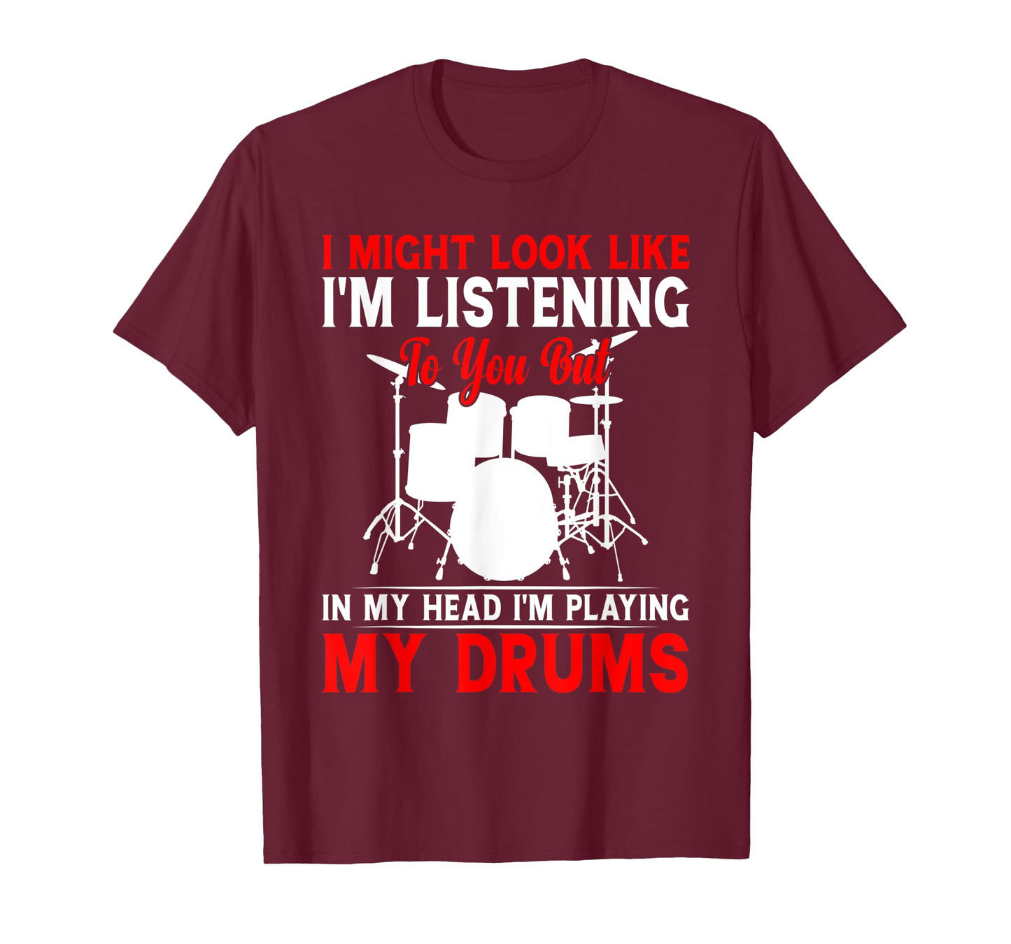 Drummer Art for Men Women Drum Player Percussion Lover T-Shirt