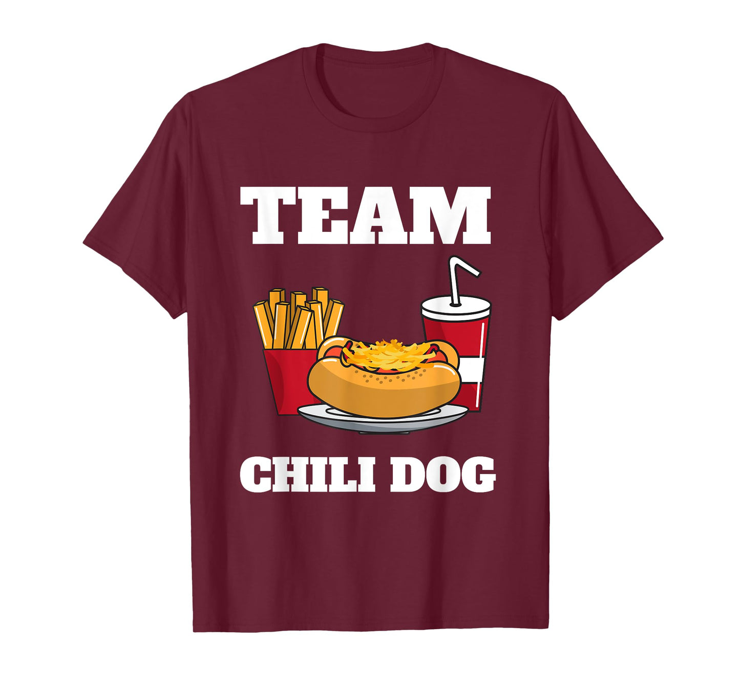 Chili Dog And Hot Dog Man And Chili Con Carne Foodtruck T-Shirt