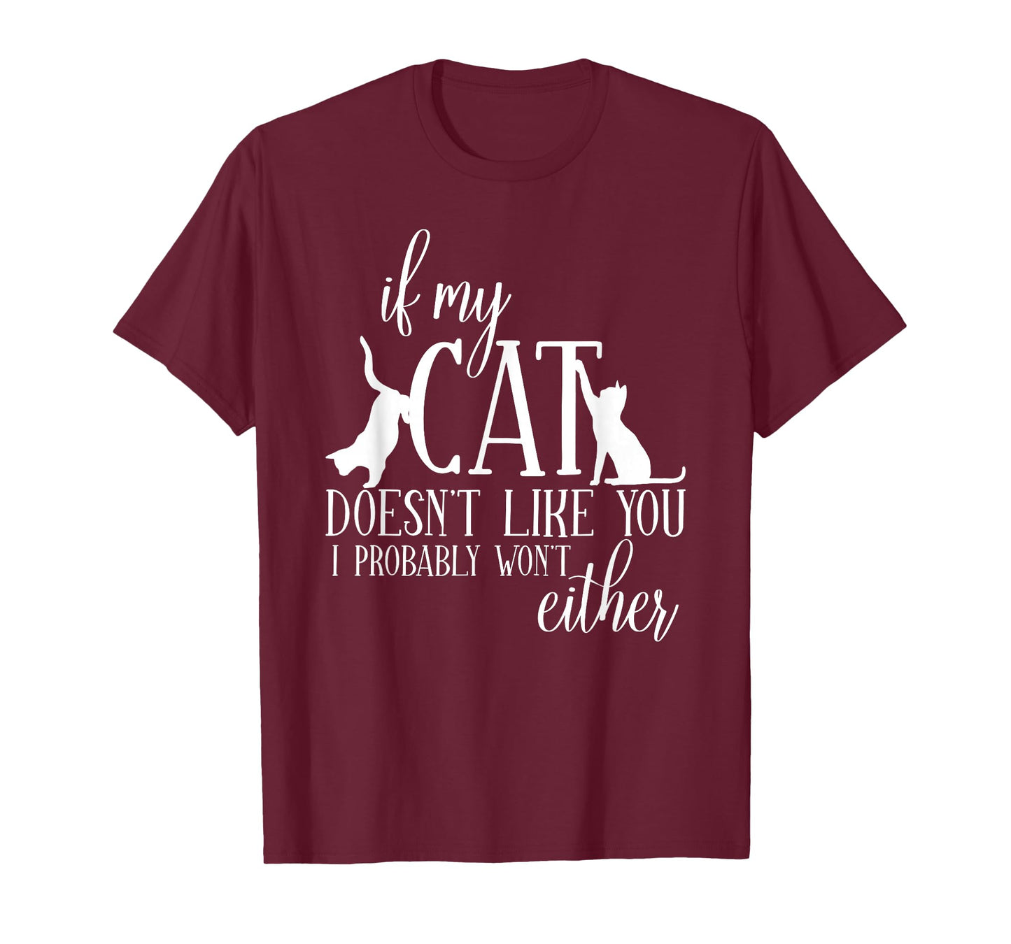 Cat Lovers Cat Friends Saying Funny Cats T-Shirt