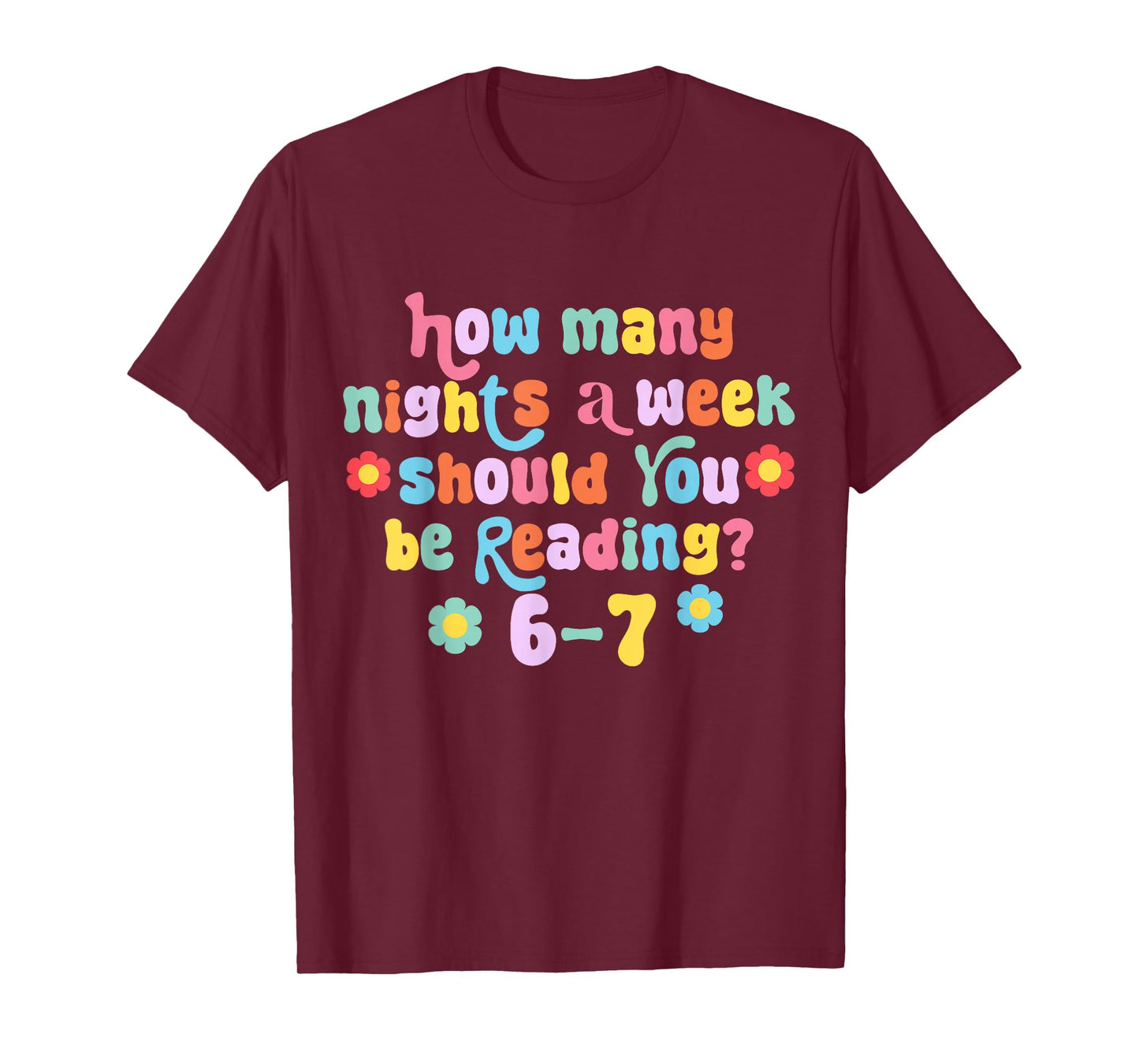 Funny Reading 67 Meme 6-7 Boys Kids Six Seven Teacher 6 7 T-Shirt