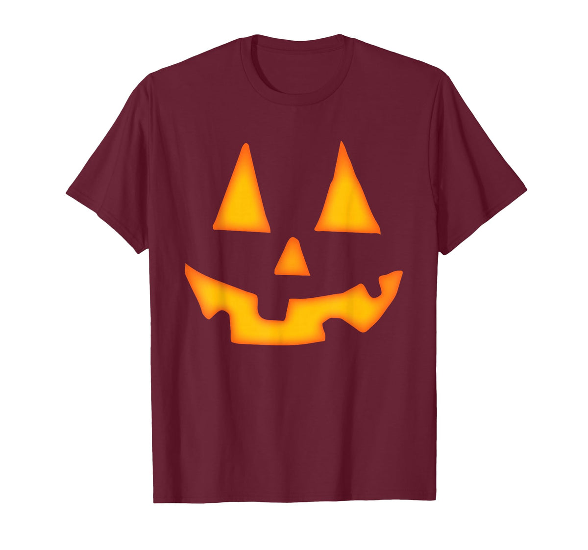 Pumpkin Halloween for Men Women Jack O Lantern Face T-Shirt