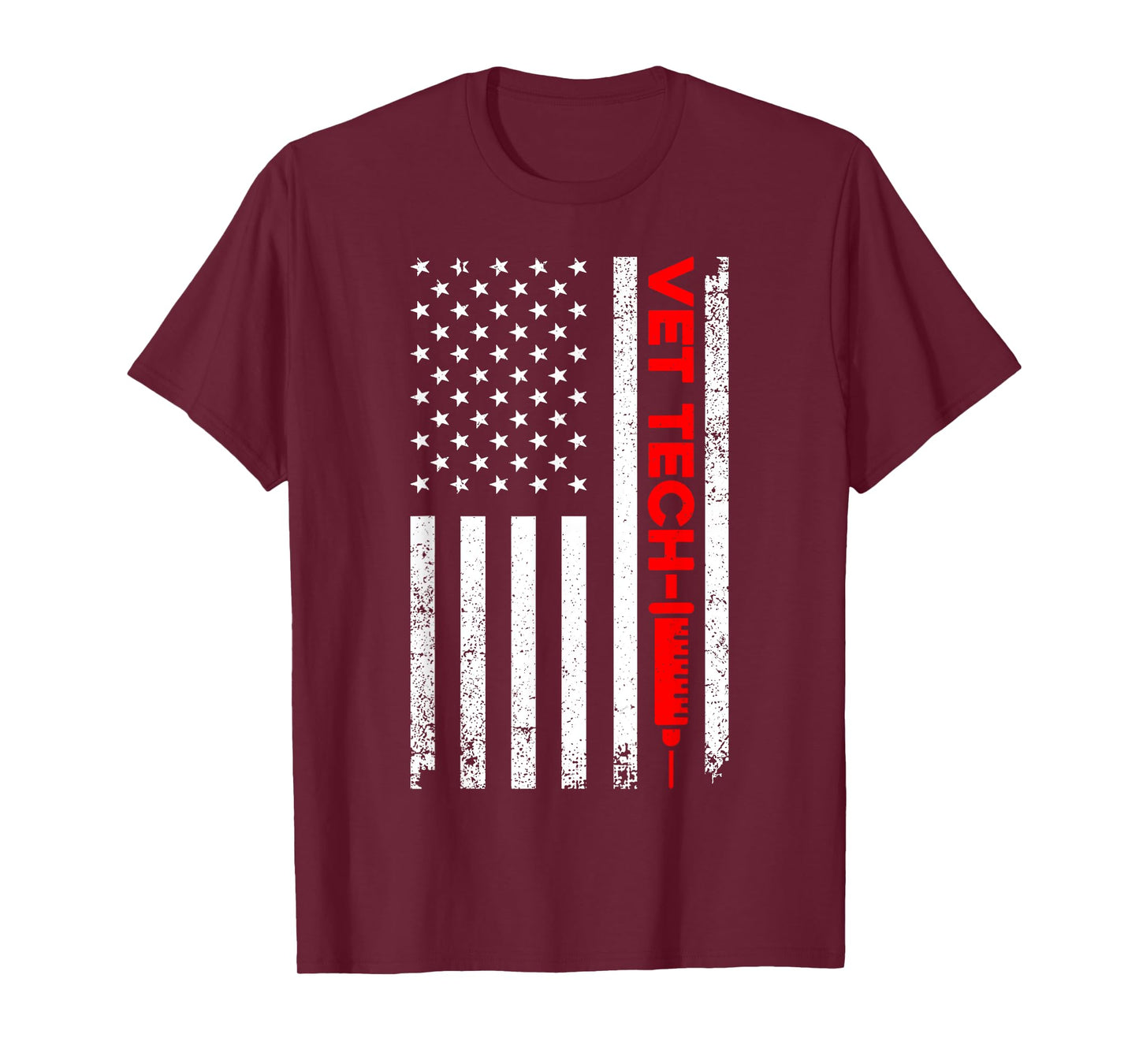 Cool Vet Tech Art For Men Women Veterinary Vet Technician T-Shirt