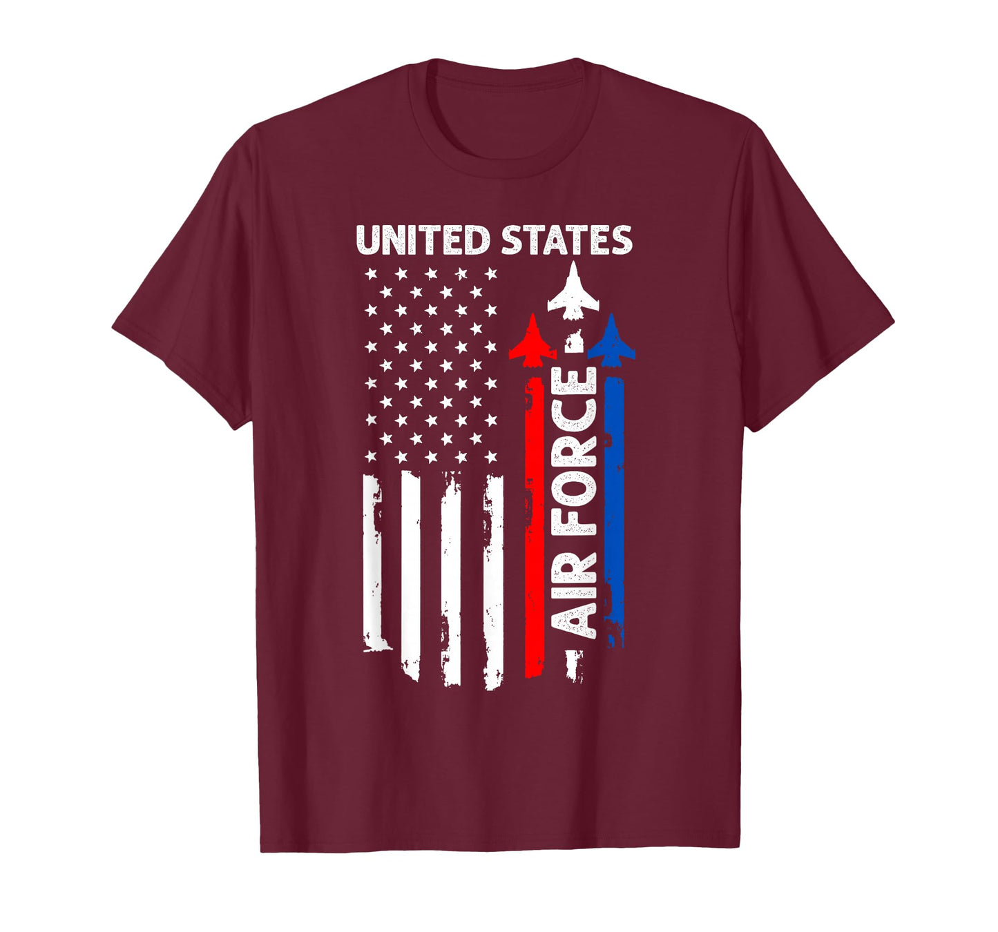 United States Air Force American USA Flag July 4th Patriotic T-Shirt