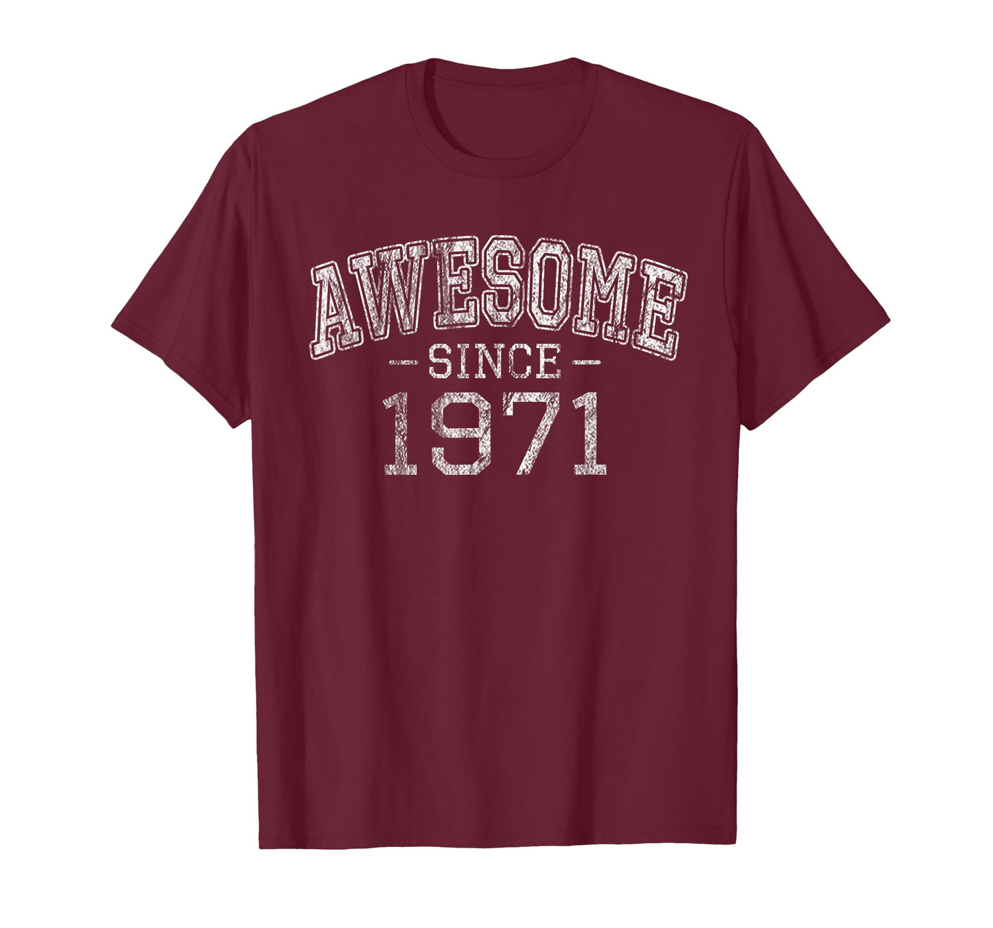 Awesome since 1971 Vintage Style Born in 1971 Birthday Gift T-Shirt