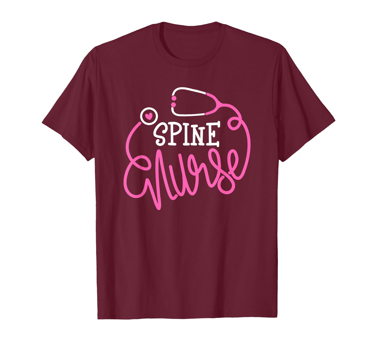 Cute Spine Nurse RN Spinal Cord Injury Nursing Department T-Shirt