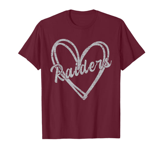 Raiders Name USA Flag Gift Men Women Boy Girl T-Shirt