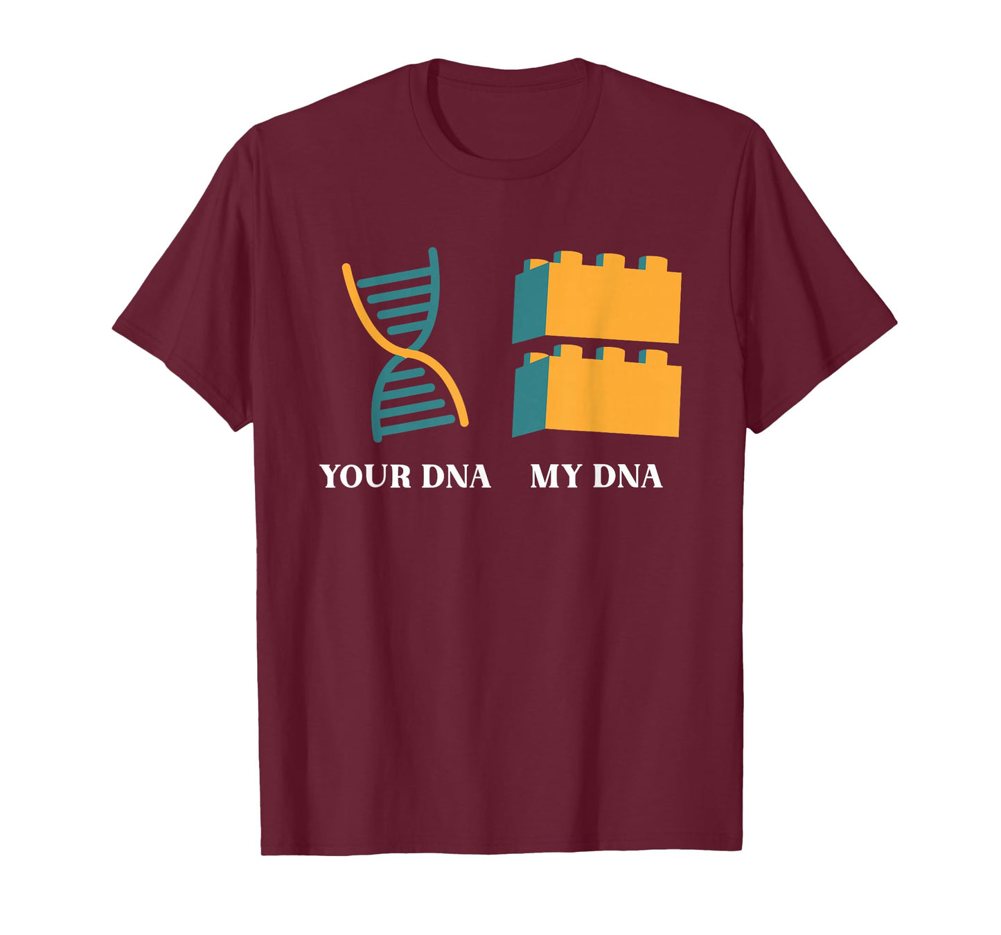 Big Building Blocks DNA Master Builder Children Kids Toy T-Shirt