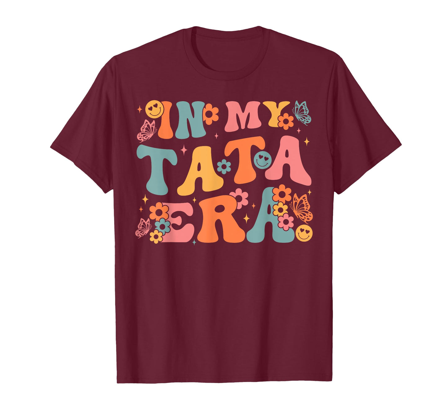 In My Tata Era Baby Announcement for Grandma Mother's Day T-Shirt