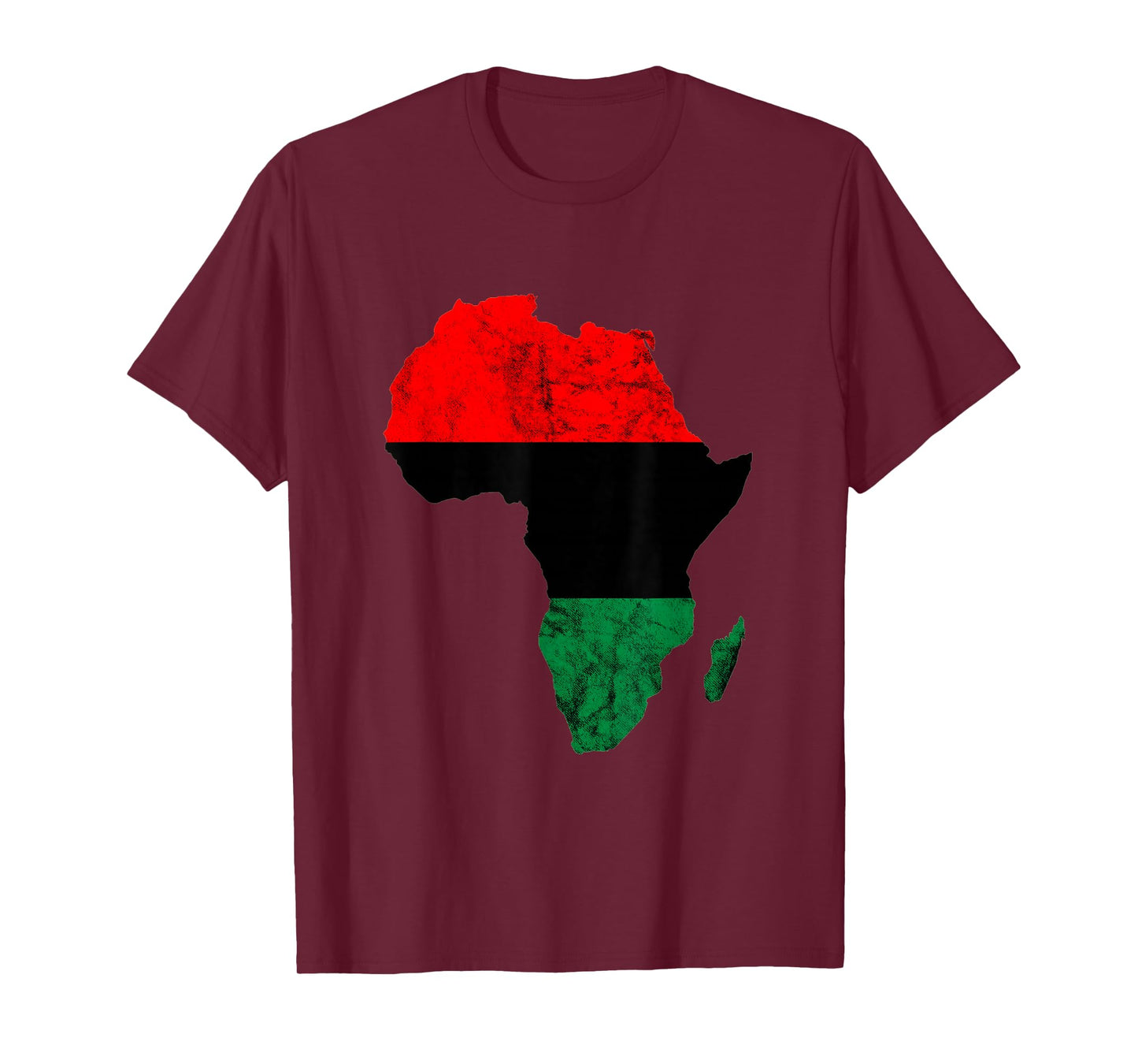 Africa Map Pan African Union Flag African Pride T-Shirt