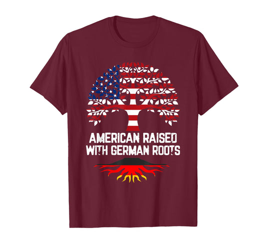American raised with German roots American T-Shirt