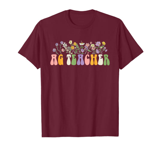 AG Teacher Future Farmer Agriculture Teacher Men Women T-Shirt