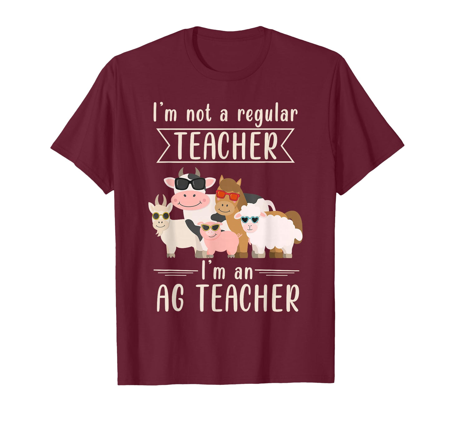 AG Teacher Funny Agriculture Animal Lover T-Shirt