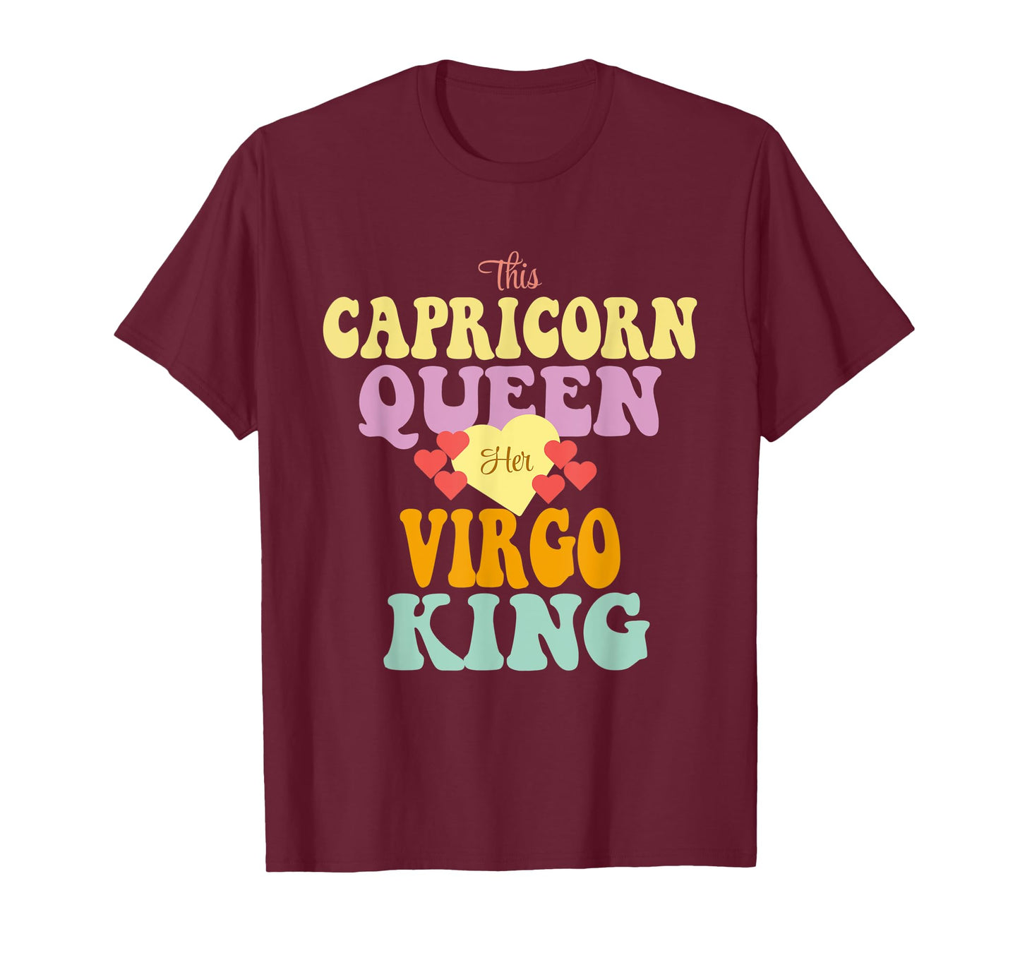 THIS CAPRICORN QUEEN LOVES HER VIRGO KING T-Shirt