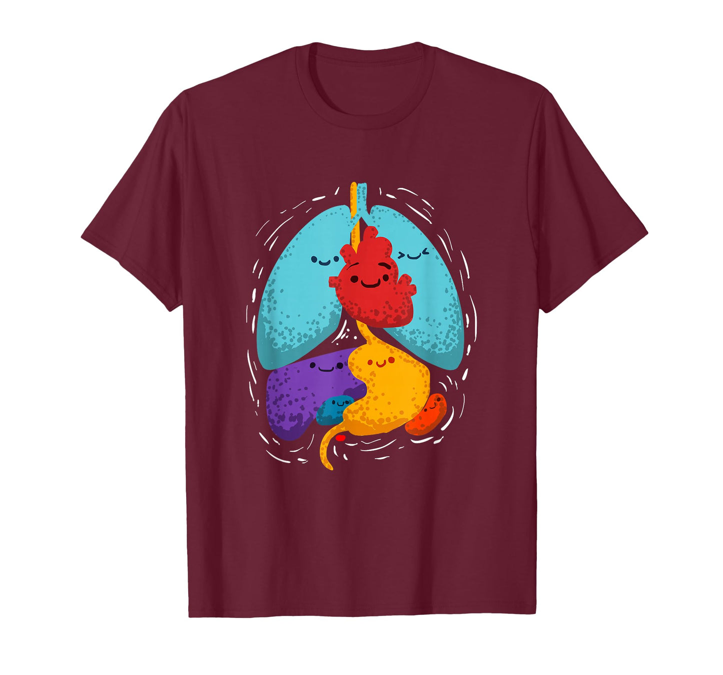Anatomy Gift of Internal Organs for Medical Professionals T-Shirt