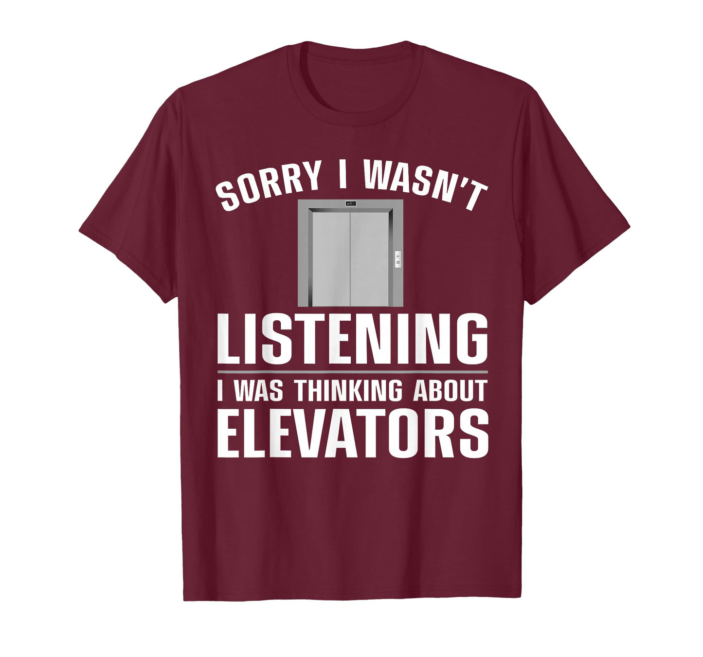 Cool Elevator Art Men Women Inspector Mechanic Maintenance T-Shirt