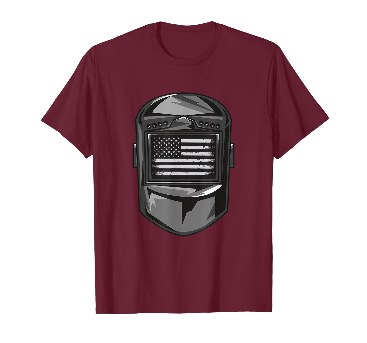 Welder American Flag T-Shirt