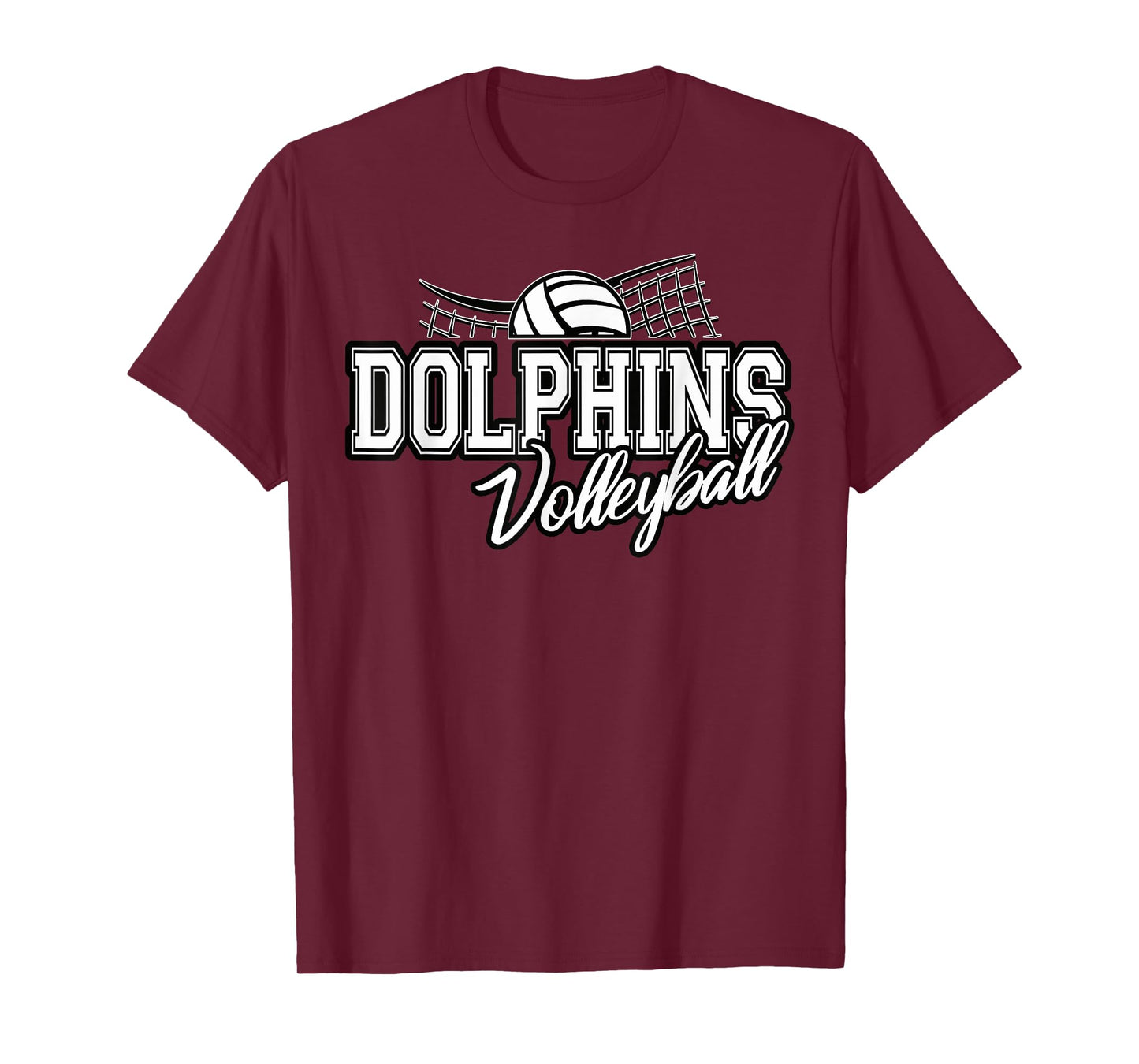 Dolphins Volleyball Back to School Spirit T-Shirt
