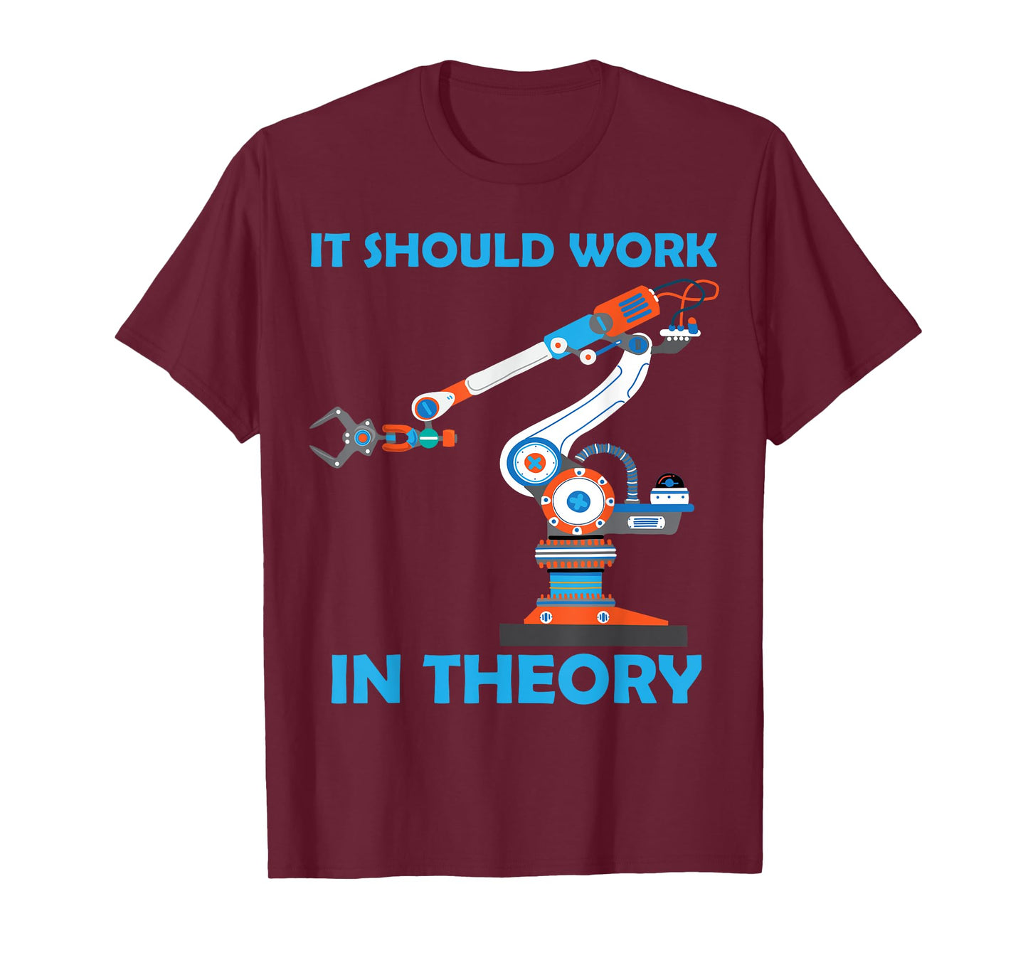 Cool Robotics Art Men Women Robotics Engineer Robot Lovers T-Shirt
