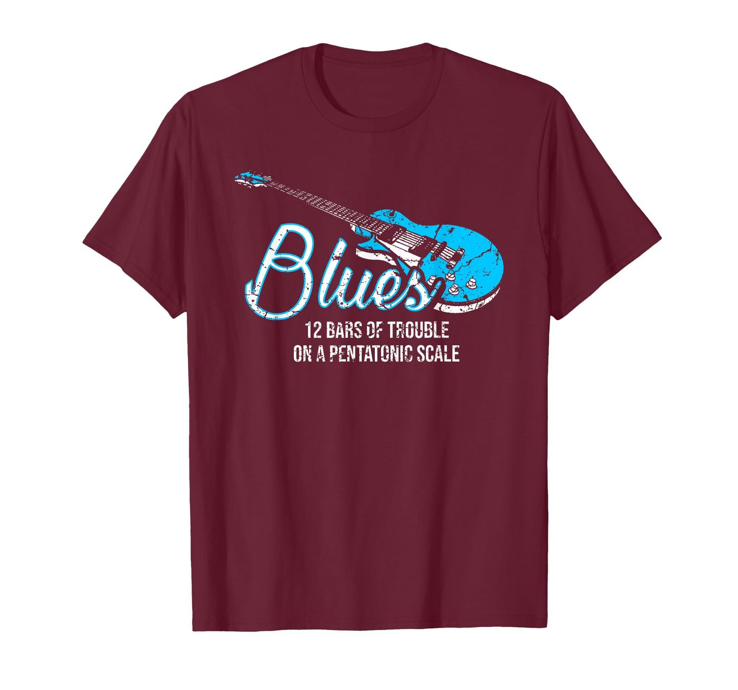 Blues Music Band Lover Harmonica Teacher T-Shirt