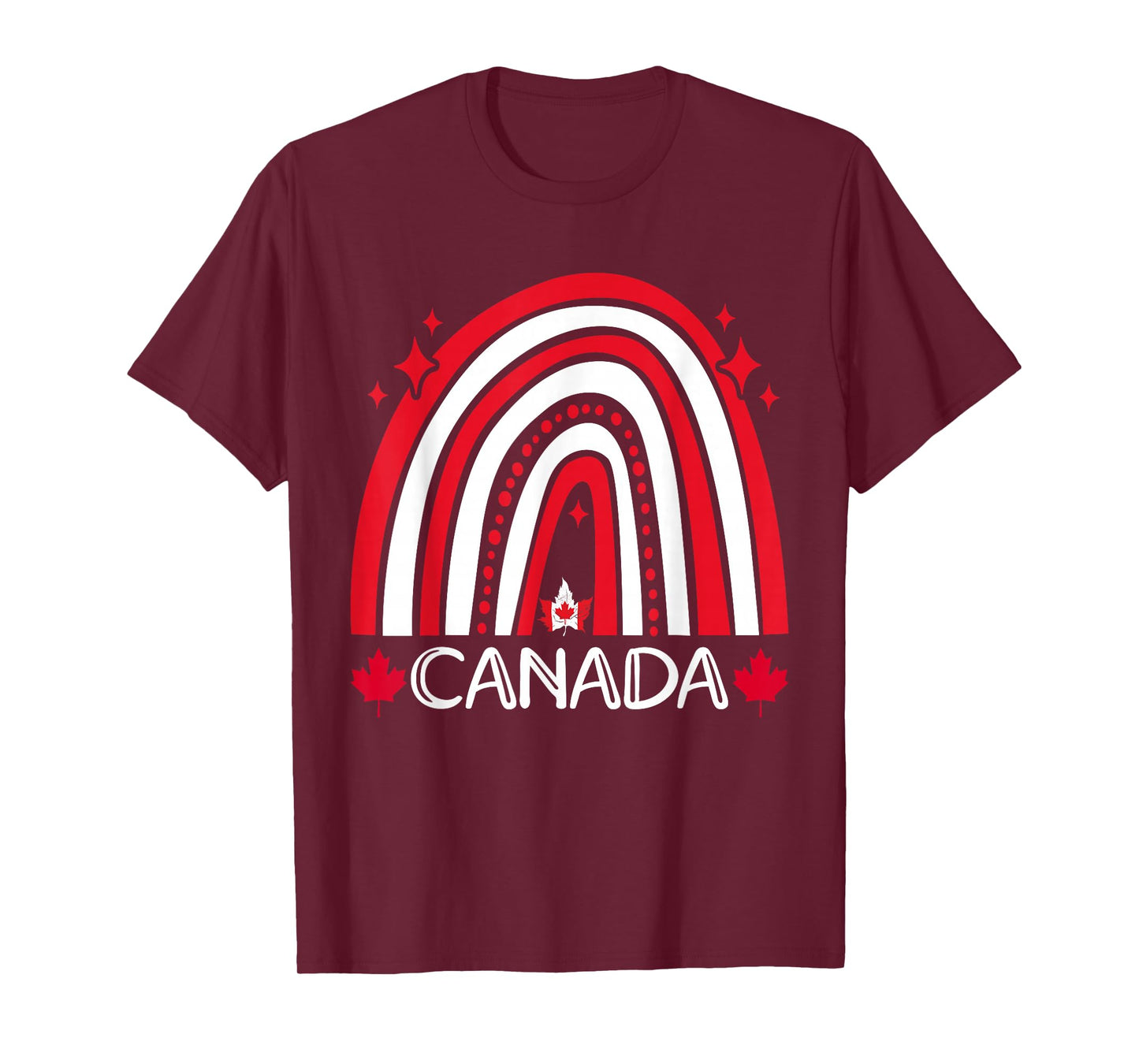 Funny Canada Maple Leaf Canadian Roots American Rainbow Kids T-Shirt