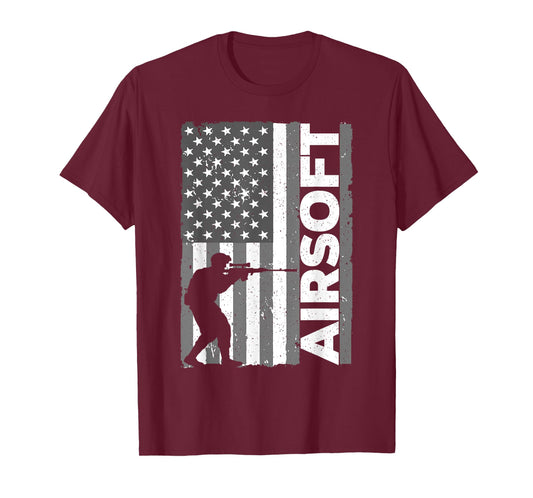 Cool Airsoft Art for Men Women Airsoft Gun Airsoft Player T-Shirt