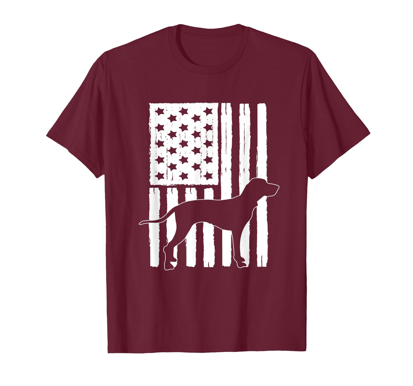 USA American Flag Bluetick Coonhound Dog Lover Theme Design T-Shirt for Women Kids Men