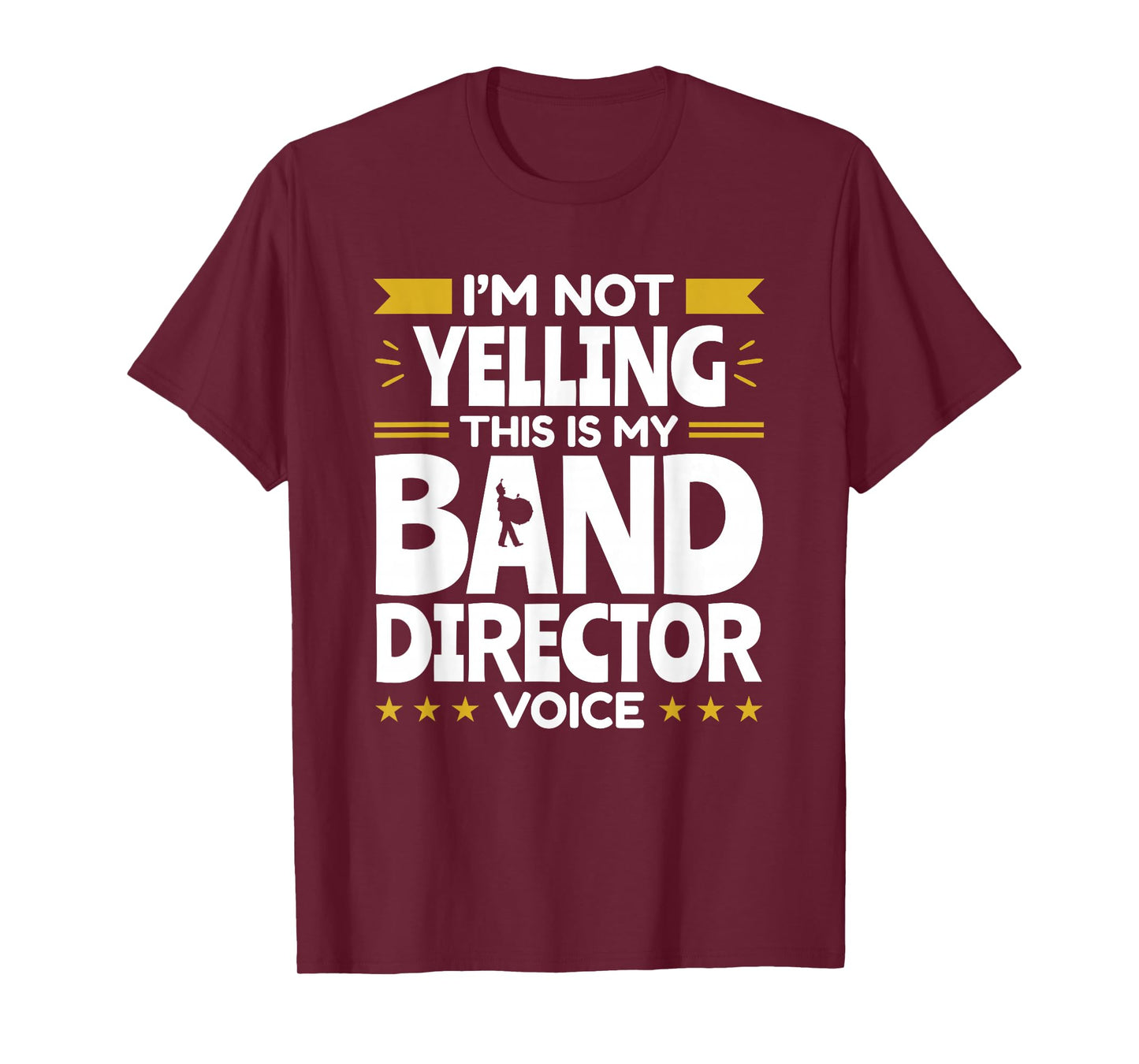 Band Director Voice Music Teacher Funny Appreciation T-Shirt