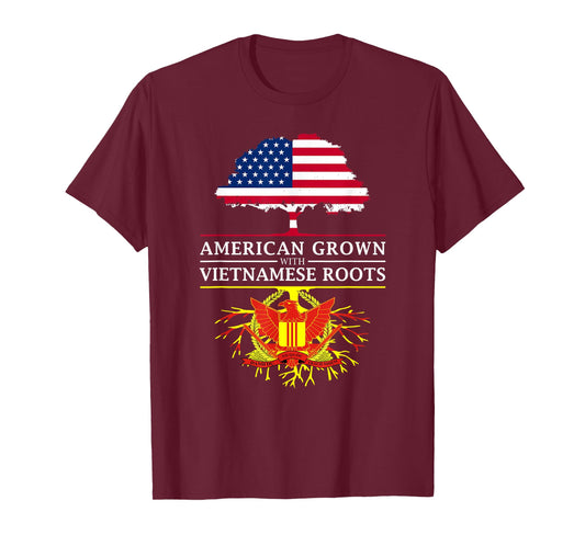 American Grown with South Vietnamese Roots - Vietnam T-Shirt