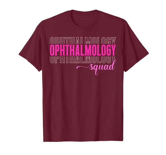 Cute Ophthalmology Squad Ophthalmologist T-Shirt