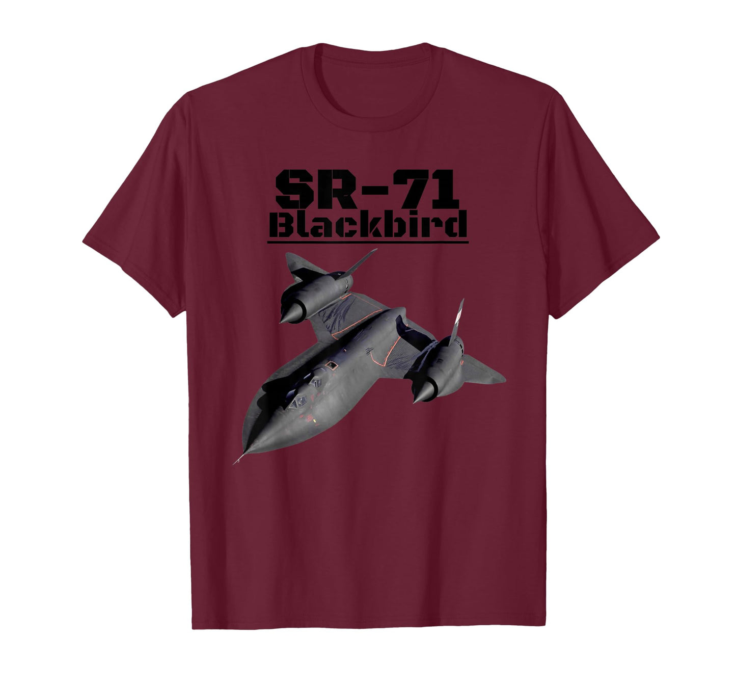 A Great SR-71 Blackbird Aviation t-Shirt. T-Shirt