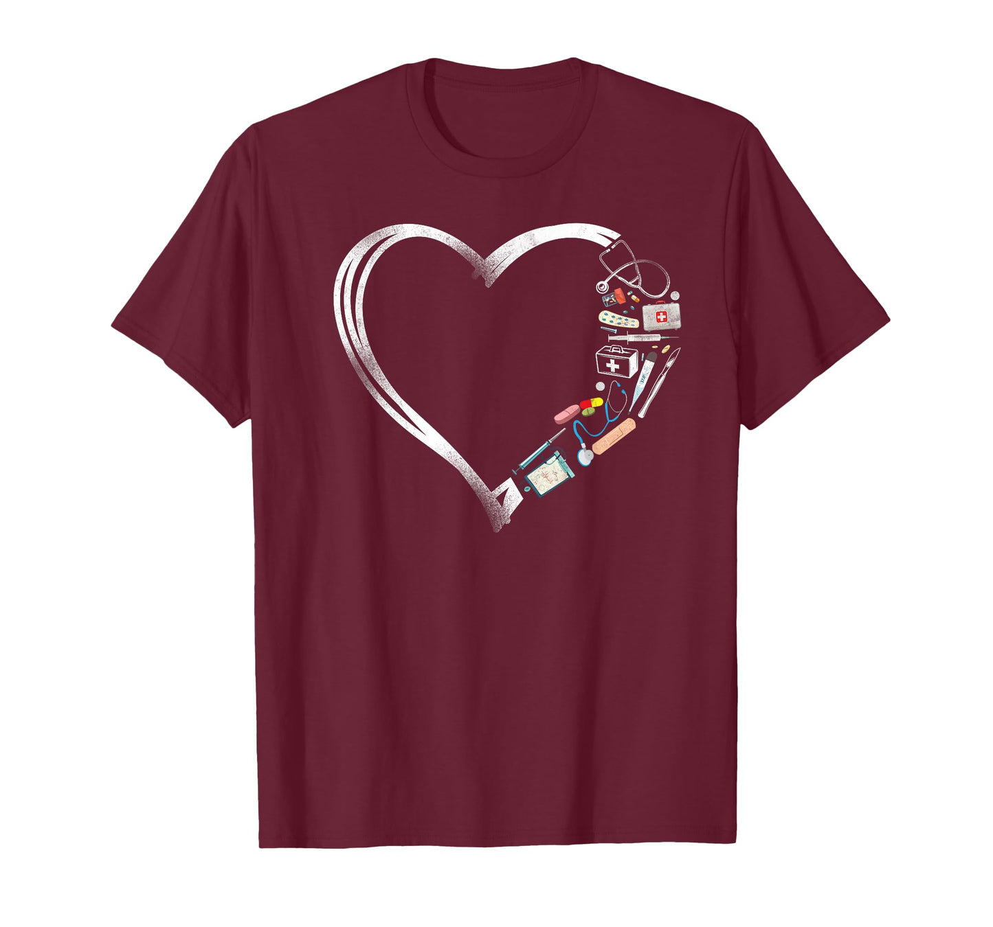 Certified Medical Assistant Heart Nurse Doctor CMA T-Shirt