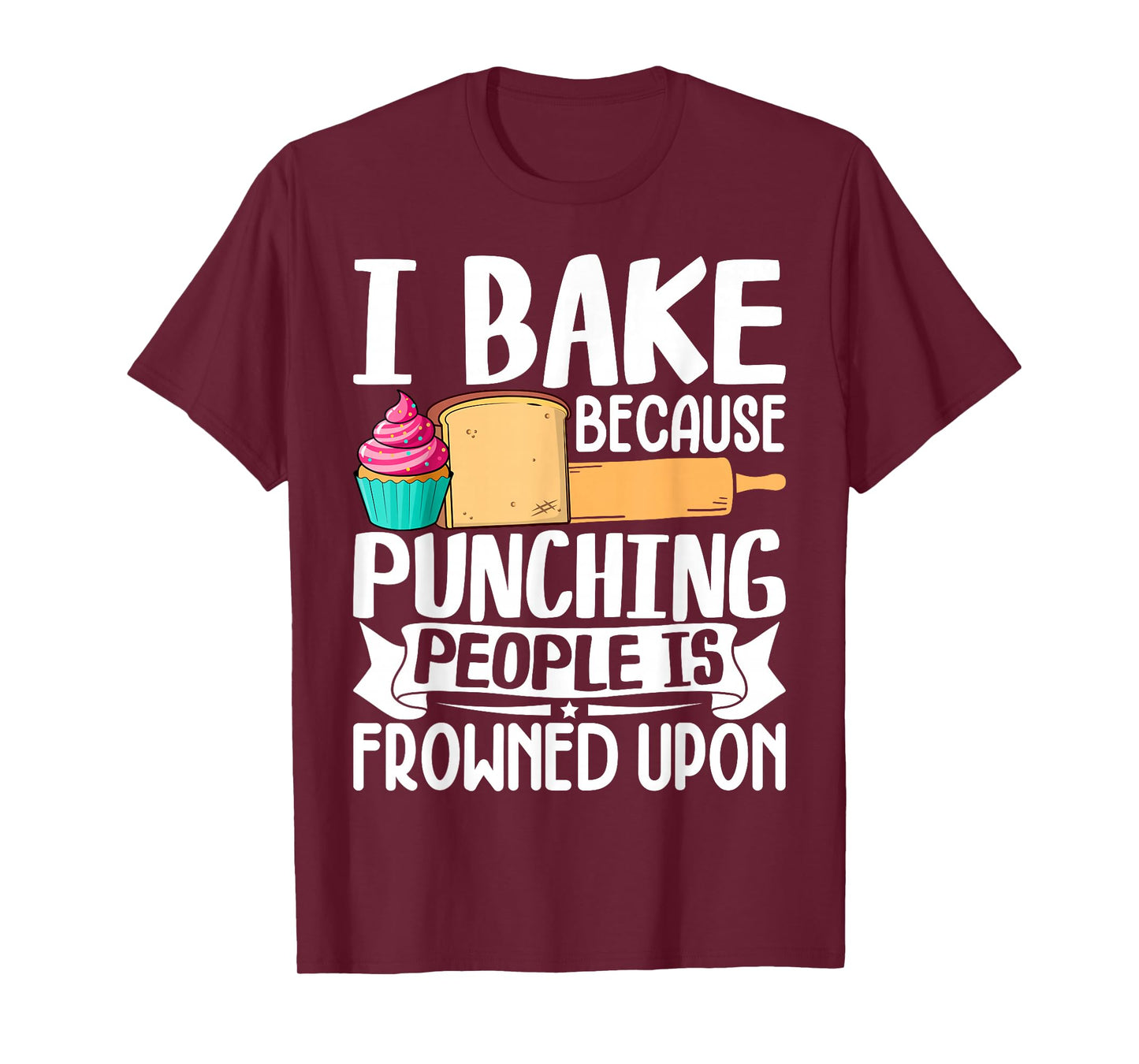 Cute Baking Lover Baker Shirt Cupcake Pastry Chef Bakery T-Shirt