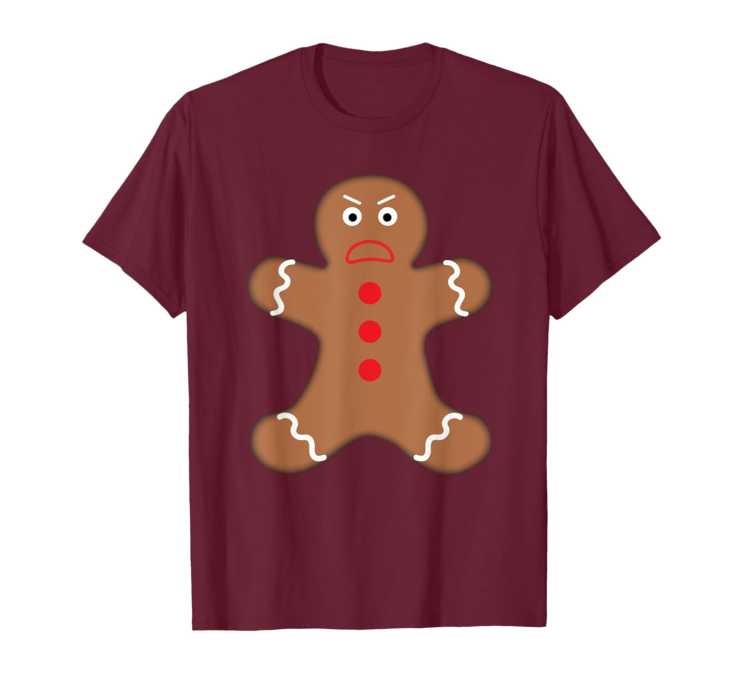 Angry Gingerbread Man Shirt - Funny Christmas Cookie Baking