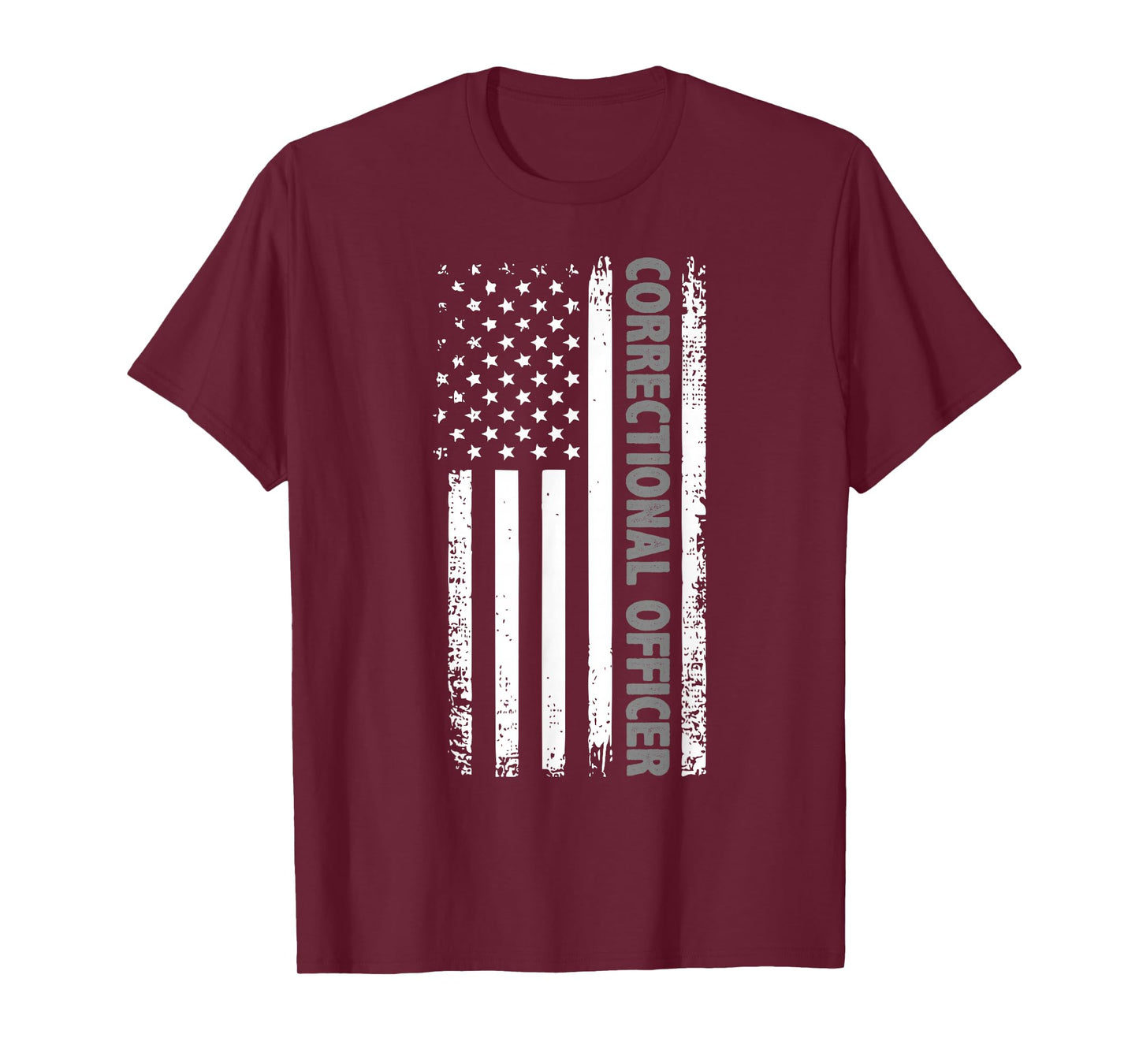 Correctional Officer American Flag T-Shirt