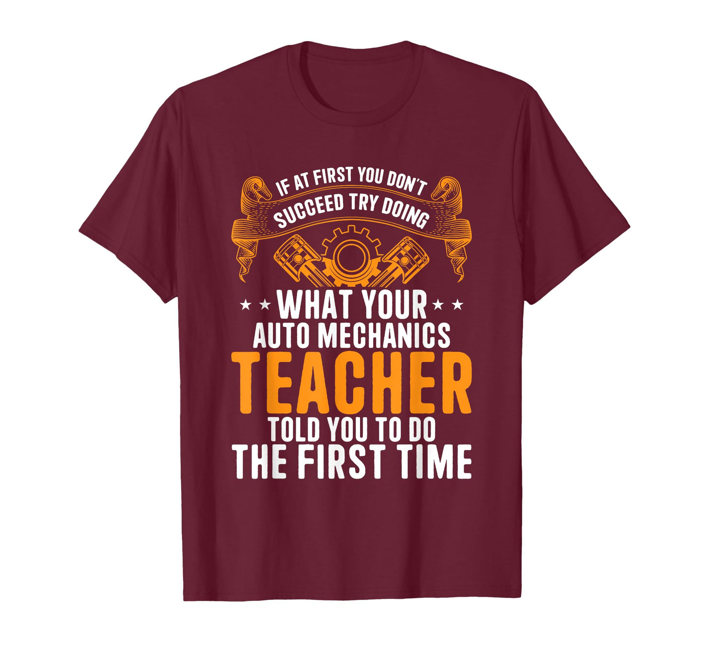Auto Mechanic Teacher - Funny Car Repair Auto Mechanic T-Shirt