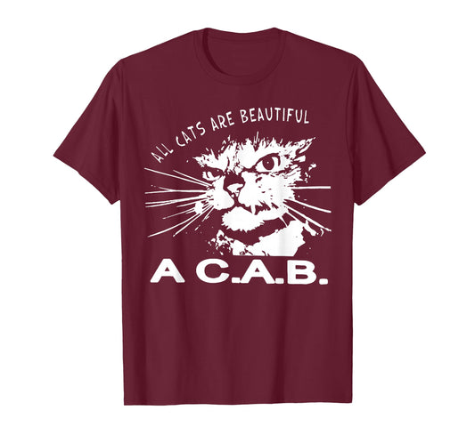 All Cats Are Beautiful A C A B Cats Love T-Shirt