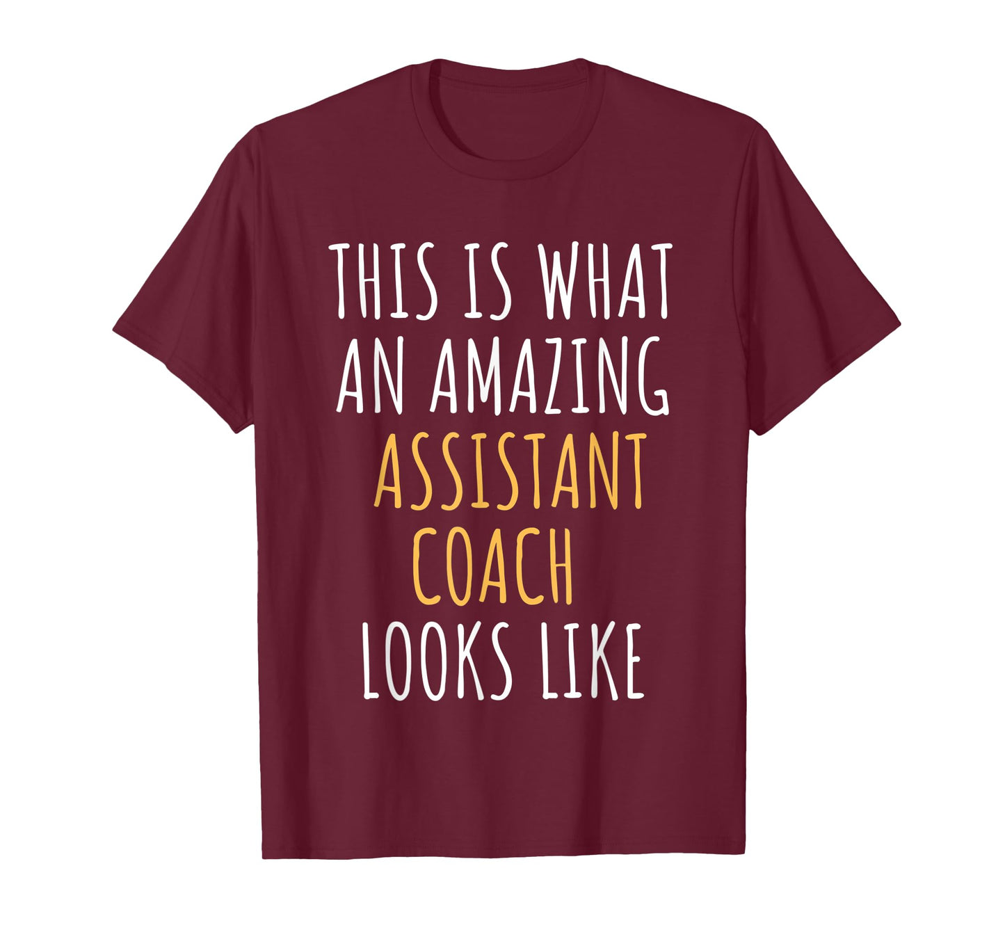 Assistant Coach Appreciation Thank You End Of Year Christmas T-Shirt