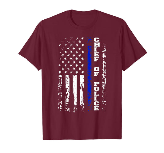 Police Chief Shirt Chief of Police Rank T-Shirt