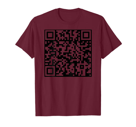 Funny QR President Trump Dance Code (on Back) T-Shirt