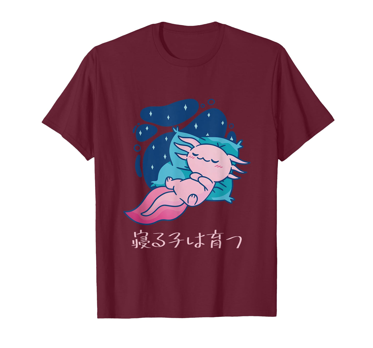 Sleeping Child Grows Up Funny T-Shirt Loose Wooper Sleeping Funny Clothes Letter T-Shirt Kindergarten Nap Children T-Shirt