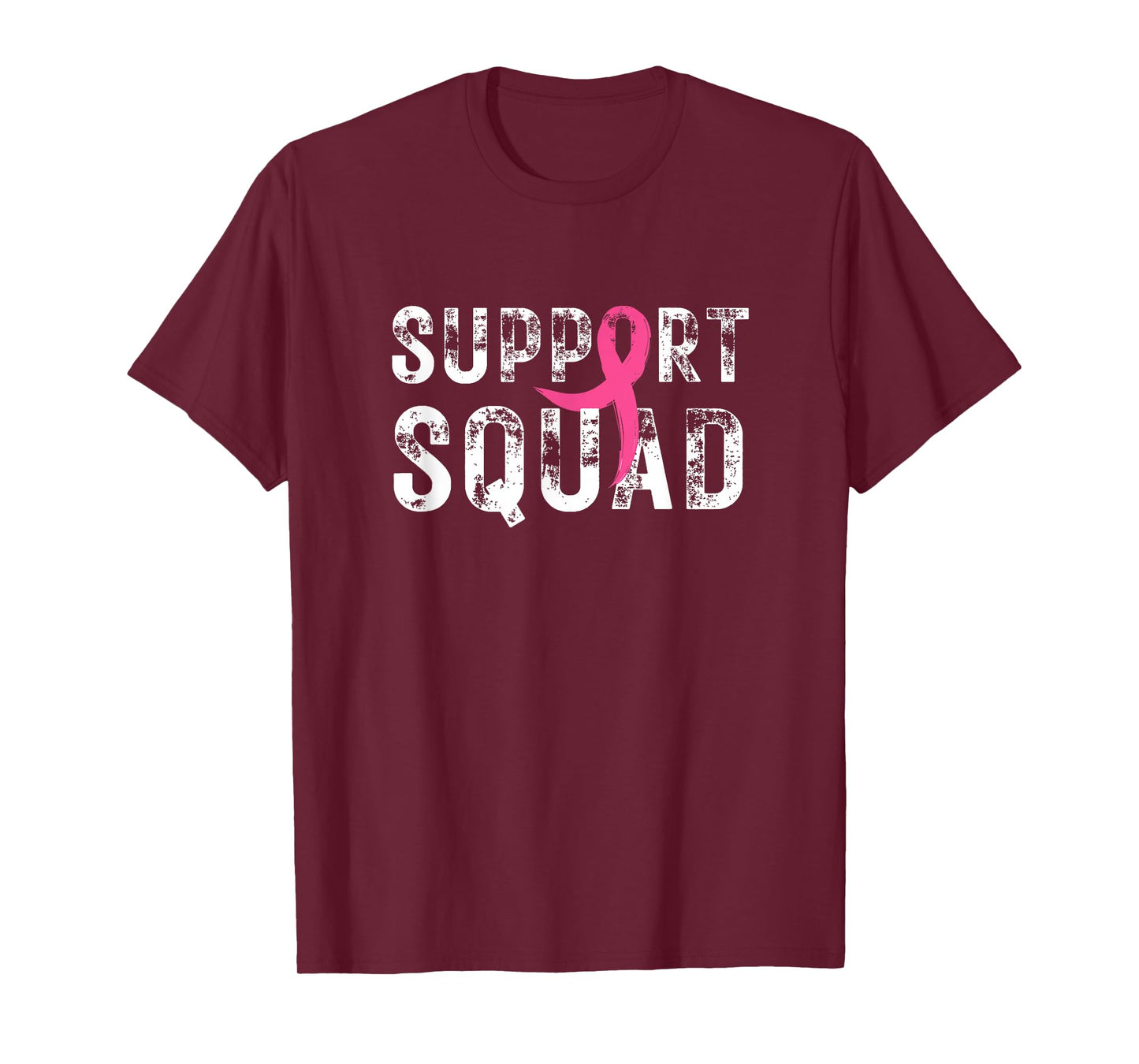 Breast Cancer Warrior Support Squad Breast Cancer Awareness T-Shirt