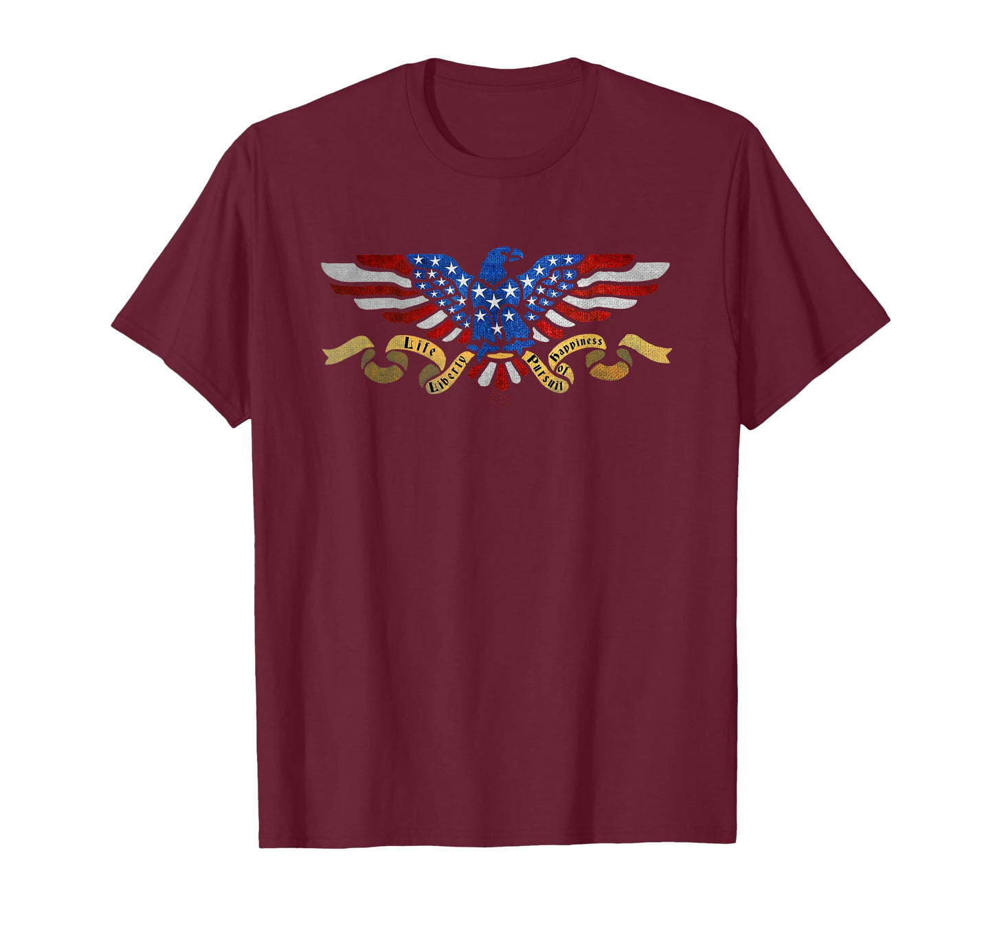 USA Eagle Life Liberty and the Pursuit of Happiness Shirt